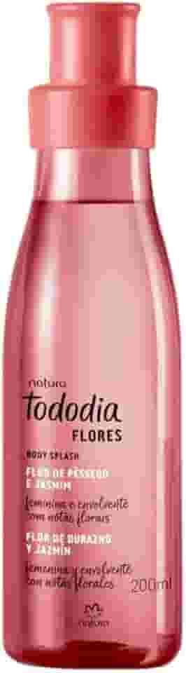 Body Splash TodoDia Flores Flor de Pêssego e Jasmin 200ml