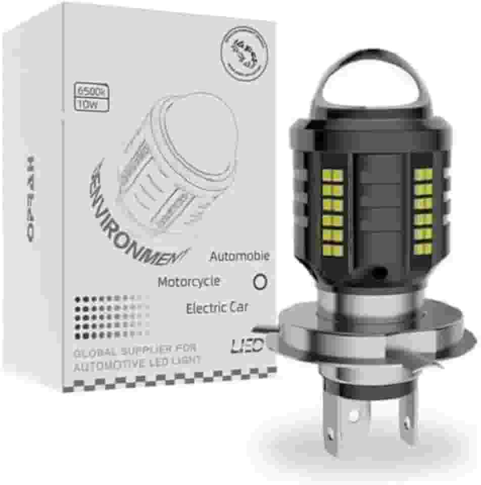 Lampada Led 6500k H4 Projetor 360º Moto Carro Un
