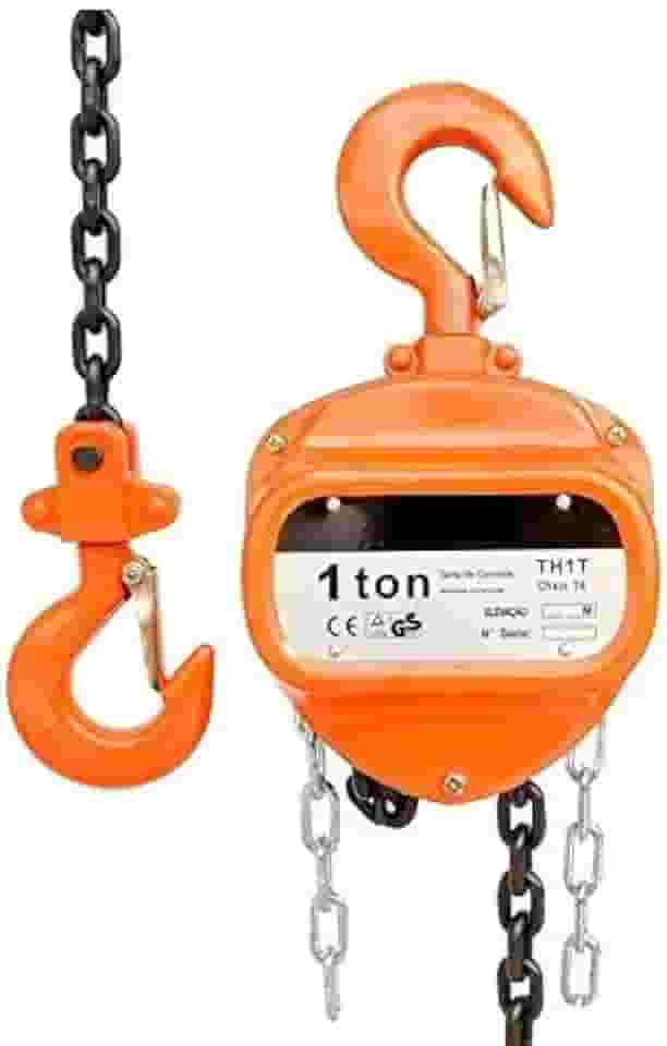 Talha Manual 1tonelada - 3m de Elevação com Freio Duplo Bull