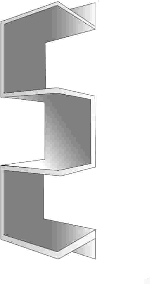 Prateleira De Canto Reto Mdf Branco Estante Livros Nicho