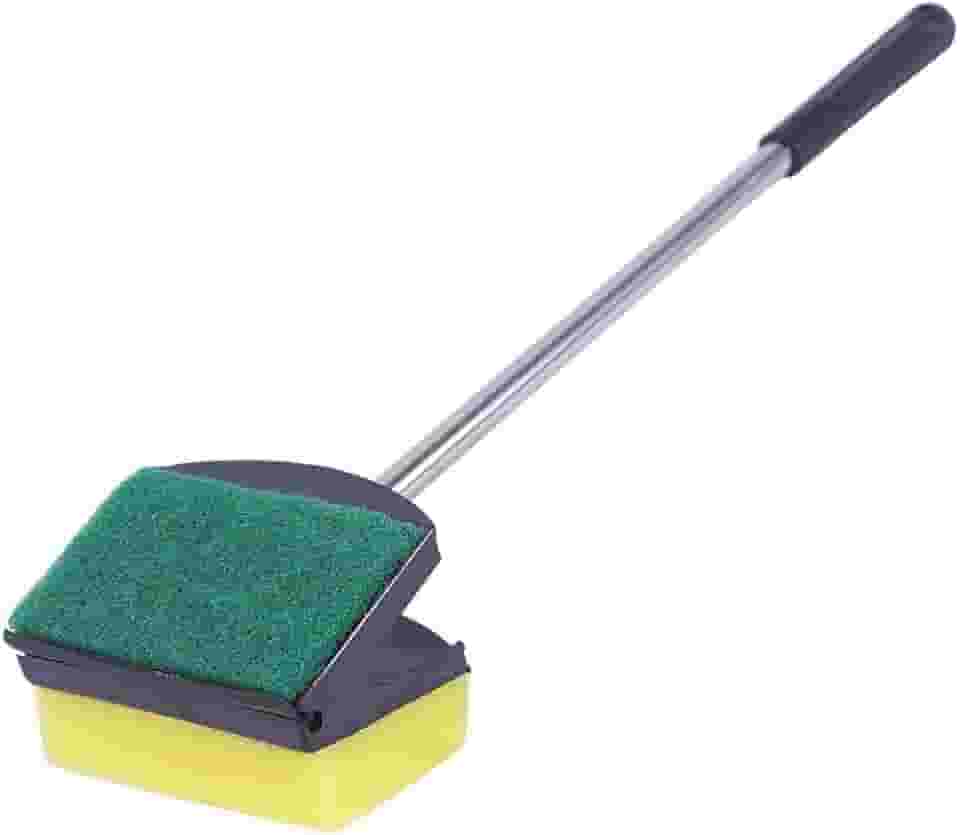 Limpador Esponja Com Raspador 37cm Para Aquario