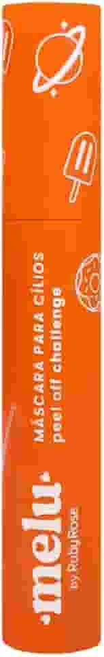 MÁSCARA PARA CÍLIOS PEEL OFF MELU RR517 CHALLENGE RUBYROSE