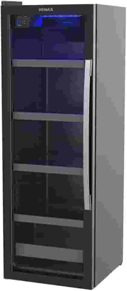 Cervejeira Expositora Venax Blue Light 209l Preto 127v