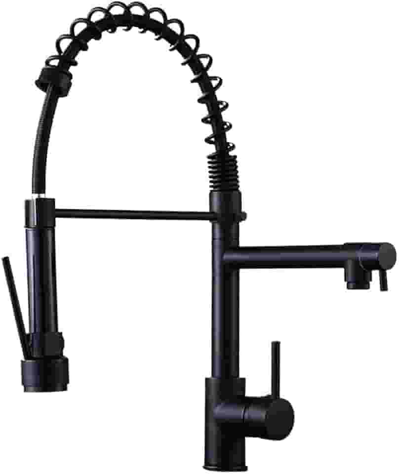 Torneira Gourmet 50cm com Misturador Monocomando Preta de Bancadabelccatgm50p-bl