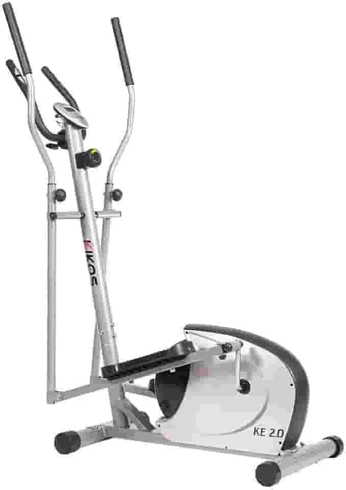 Elíptico Kikos 2.0 Magnético, 8 Níveis de Esforço, Suporta 100 kg, Amplitude de passada = 30 cm, Silenciosa, ideal para uso residencial.