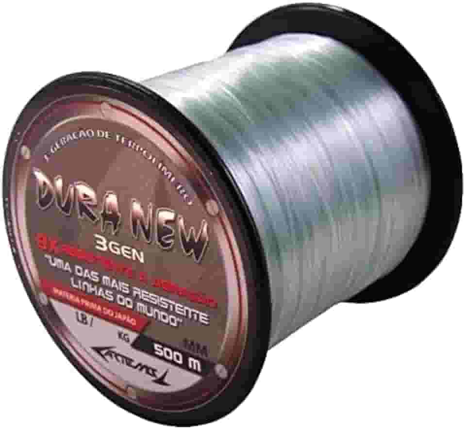 Linha Pesca Dura New Verde 0,37 Mm 500 Metros 37 Libras Matéria Prima Do Japão Uma Das Linhas Mais Resistentes Do Mundo