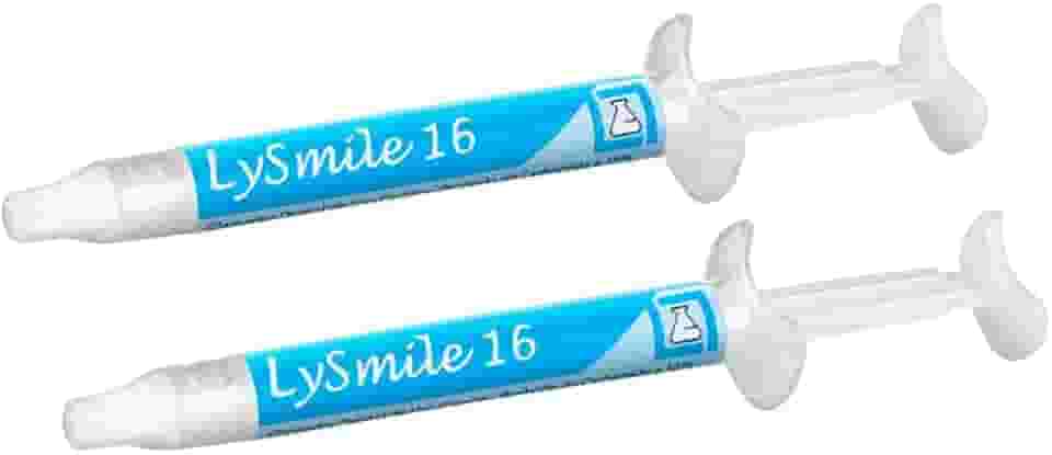 Kit 2 Clareador Dental Caseiro Lysmile Gel 16% Lysanda
