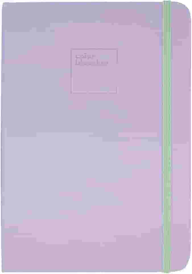 Caderneta Pontilhada Candy Colors 80 folhas em Papel Marfim 90g/m² (Capa Lilás/Verde-Menta | 14,5x21cm)