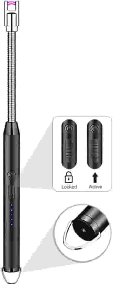 Isqueiro Acendedor Elétrico USB Recarregvel Cozinha Fogão Gas ( cores sortidas )