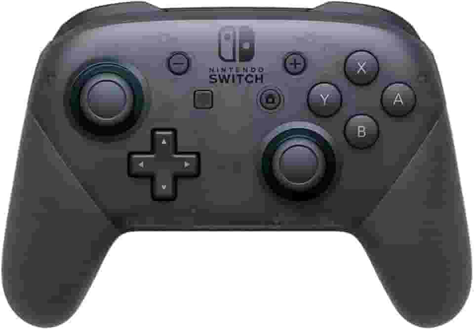 Nintendo, Controle Nintendo Switch, Pro, Sem Fio, Vibração HD, Controle de Movimento, Funcionalidade Amiibo Embutida, Cinza