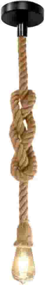 Pendente Corda Retro Vintage Design Rústico Decorativo E27