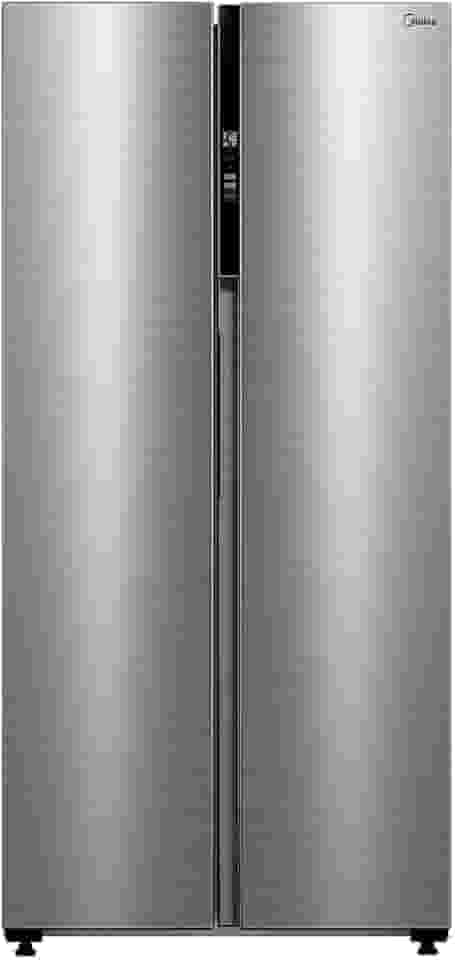 Geladeira Frost Free Side By Side 442L Cor Inox Midea MDRS598FGA041-127v