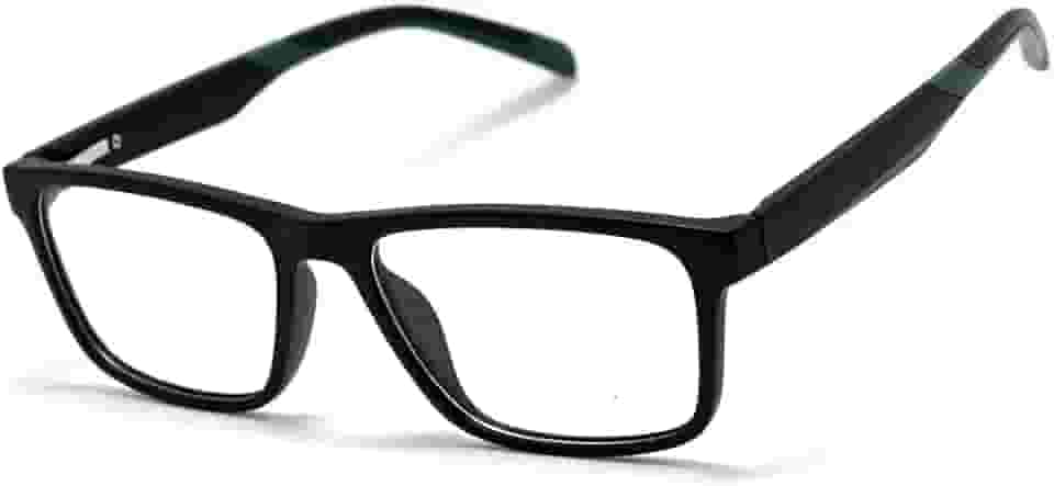 Óculos Armação De Grau Retangular Masculina Com Molas Nas Hastes Jc-1006