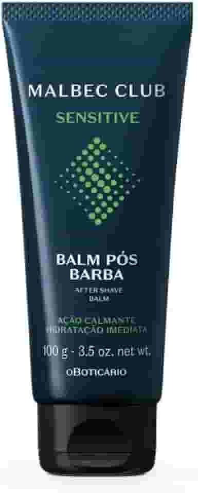O Boticário, O BOTICARIO MALBEC CLUB SENSITIVE BALM POS BARBA 100g