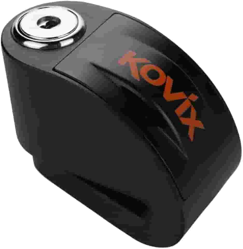 Trava de Disco com Alarme para Moto, KT6, Preto