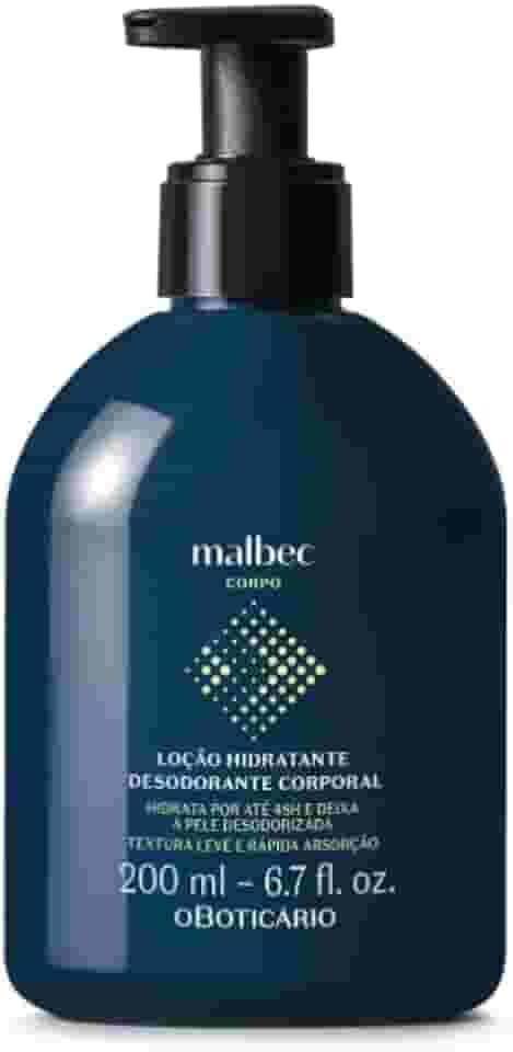 Loção Hidratante Desodorante Corporal Malbec 200ml