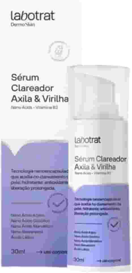 Labotrat Serum Clareador De Pele Clareia Manchas Virilha E Axila Renovação Celular Tecnologia Nanoencapsulada Antioxidante 30Ml