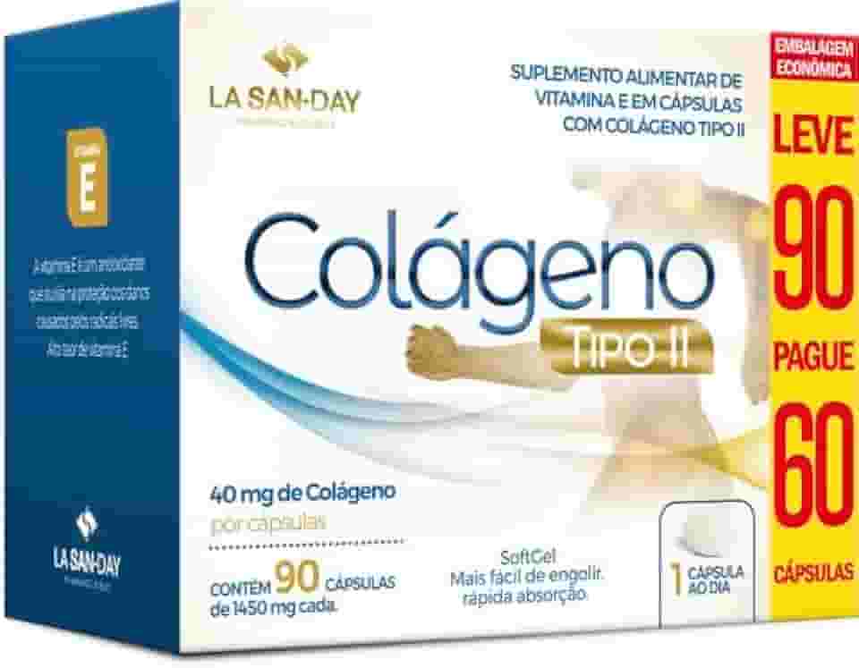 Colágeno Tipo II LEVE 90 PAGUE 60 La San-Day