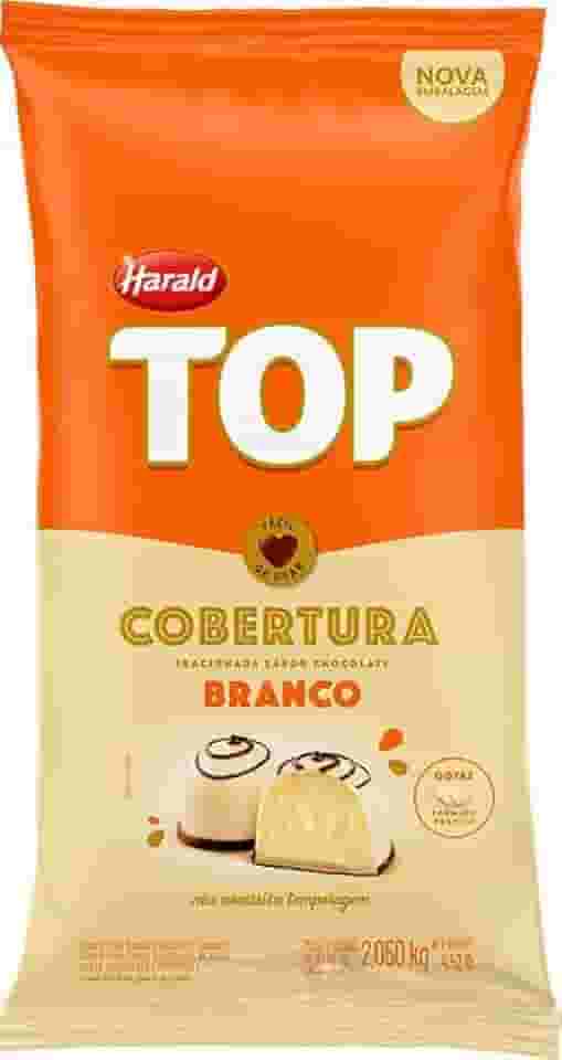 Chocolate Gotas Moeda Branco 2.05Kg Harald