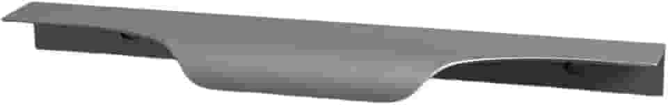 Puxador para moveis wave de alumínio para armário ropeiro gaveta porta cozinha (Prata, 200mm)