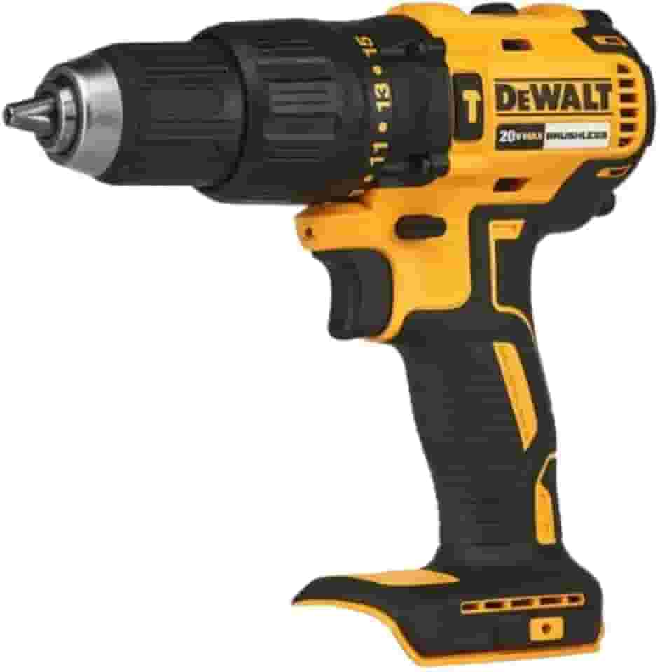 DEWALT Parafusadeira e Furaderia de 1/2 Pol. (13mm) Brushless Motor a Bateria 20V MAX* Ion-Litio sem Bateria e sem Carregador Bivolt e Maleta DCD7781B