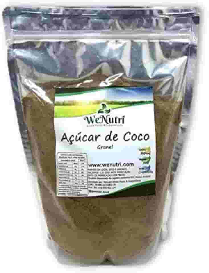 Açúcar de Coco Natural 100% Puro 1kg Wenutri
