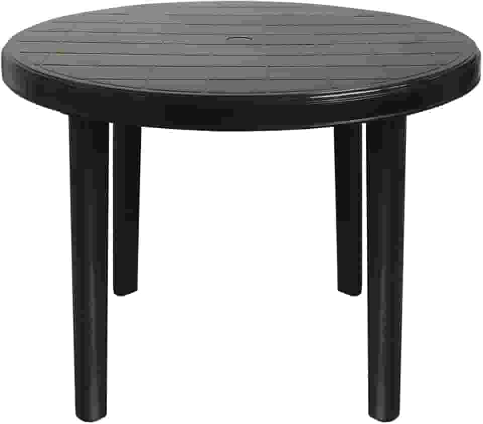 Mesa de Plástico Redonda Desmontável Arqplast