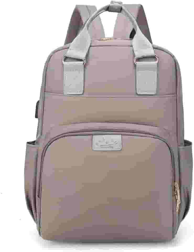 Bolsa Mochila Maternidade Impermeável Multifuncional- Estilo e Praticidade para Mamães Modernas, Com Grande Capacidade para Todo o Essencial do Bebê