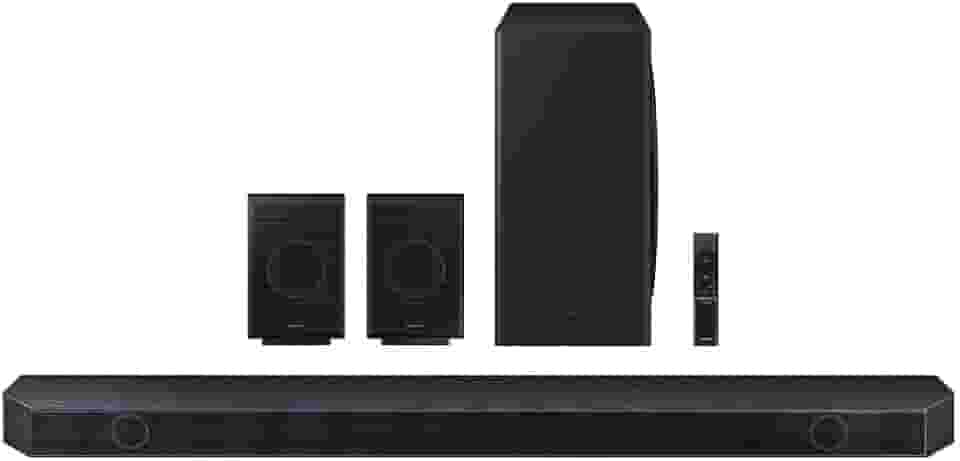 Soundbar Samsung HW-Q930D, com 9.1.4 canais,Wireless Dolby Atmos, Sincronia Sonora e Alexa integrado