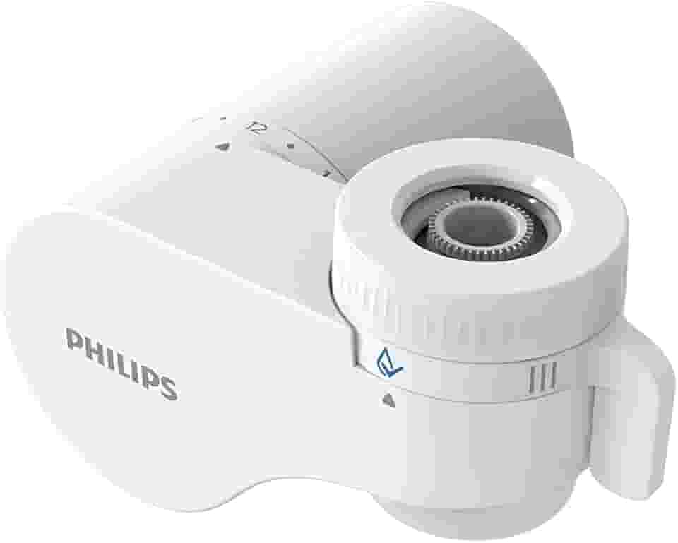 Philips Purificador de Água para Torneira AWP3704 Branco, 3 modos de seleção: fluxo filtrado, fluxo não filtrado e spray não filtrado; Configuração do temporizador