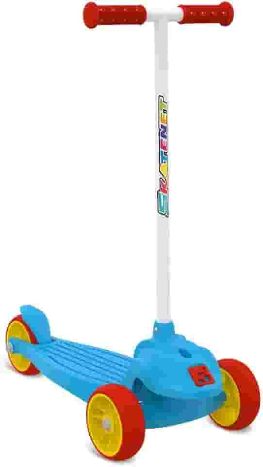 Patinete Meu 1º Skatenet Azul Bandeirante