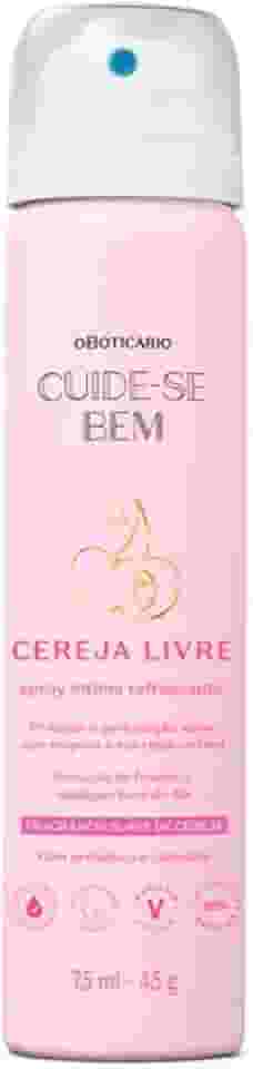 Spray íntimo Refrescante Cuide-se Bem Cereja Livre O Boticário