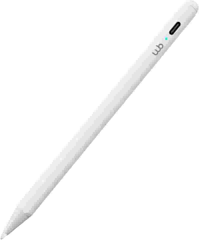 Caneta Pencil WB Para iPad com Palm Rejection e Ponta de Alta Precisão de 1.0mm - Branca (não compatível com iPads lançados antes de 2018)