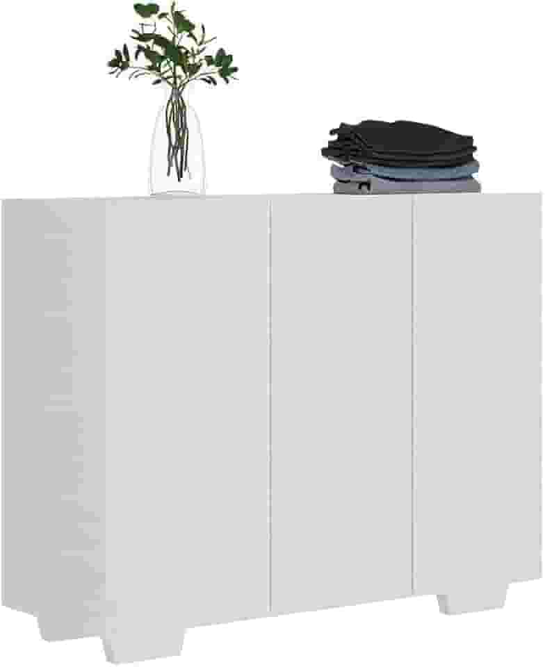 Armário Lavanderia com 3 Portas 90 cm Multimóveis Mp5034 Branco