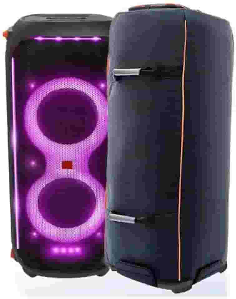 Case Bolsa Bag Capa Polo Culture Compatível com Jbl Partybox 710 Espumada com Alças Top