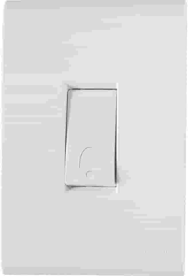 Conjunto 4x2 com 1 Pulsador Campainha Tramontina Liz 10 A 250 V Branco