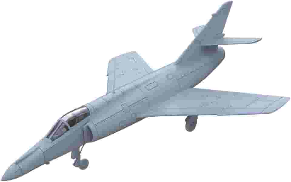 LYR144705 1/144 Kit de modelo militar França Super Etendard Aeronave de ataque baseada em porta-aviões