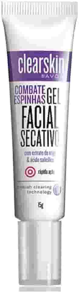 AVON CLEARSKIN GEL FACIAL SECATIVO COMBATE ESPINHAS 15g