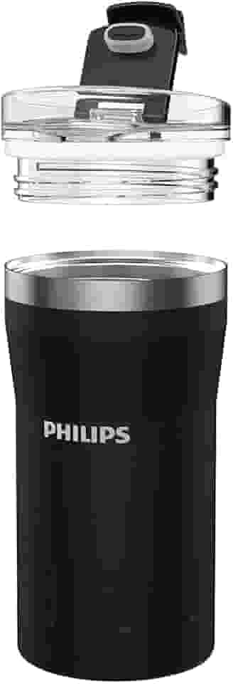 Philips Copo Termico com Tampa quente/frio AWP2654BK Preto