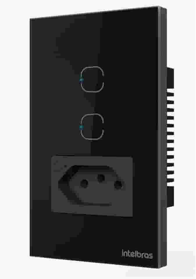 Tomada Inteligente Wi-Fi ETS 2002 (Preto)