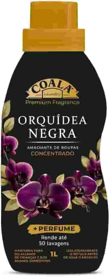 Coala Laundry Amaciante de Roupas Concentrado 1 Litro Orquídea Negra