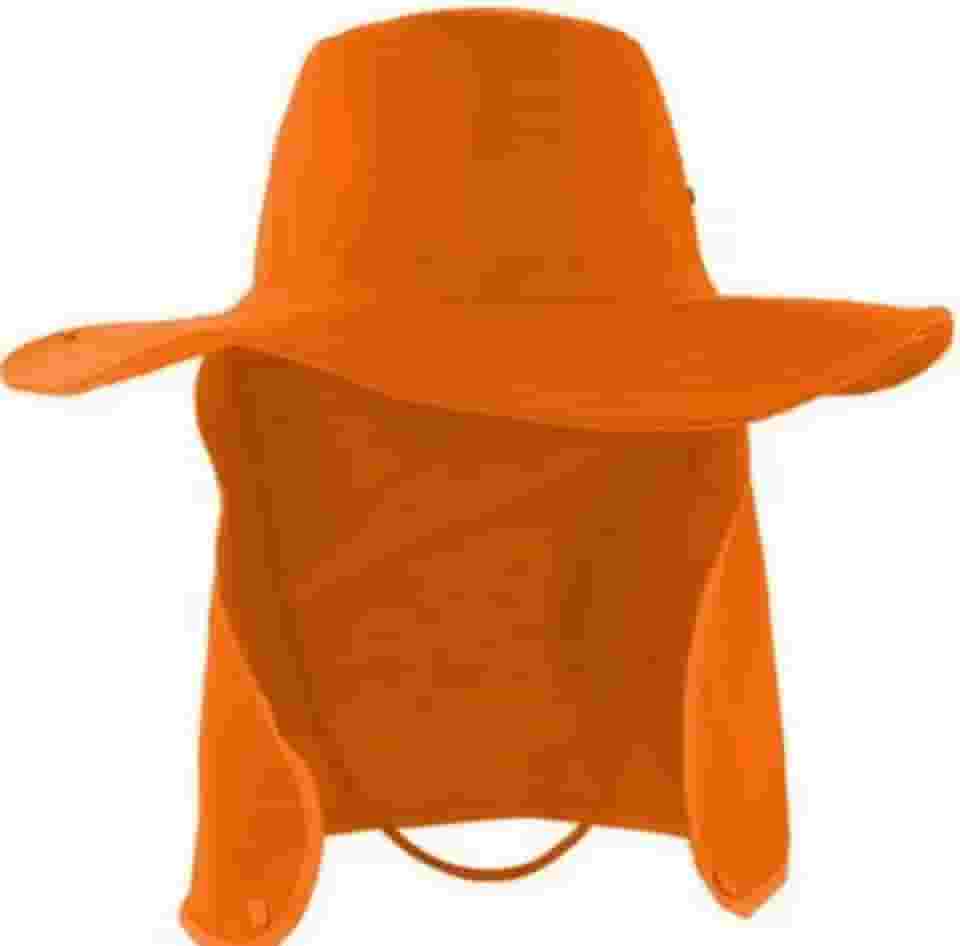 Chapéu Pescador Camping Australiano Proteção Nuca Pescoço Uv