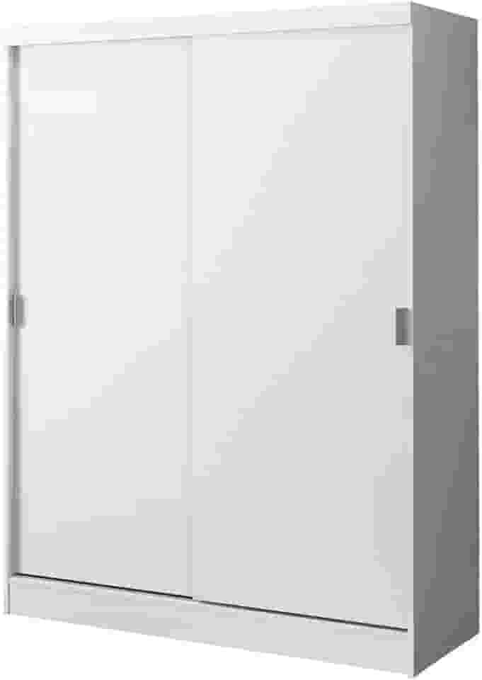 Guarda-Roupa Infantil Madesa Nick 2 Portas de Correr - Branco