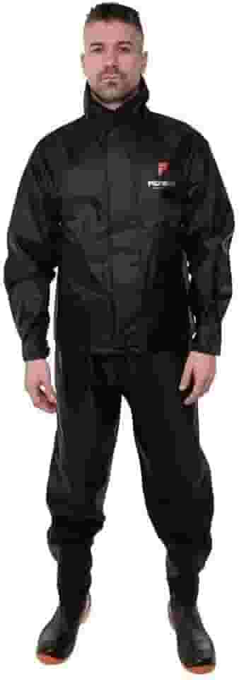 Conjunto Capa Chuva Roupa Motoboy Nylon Impermável C/gola