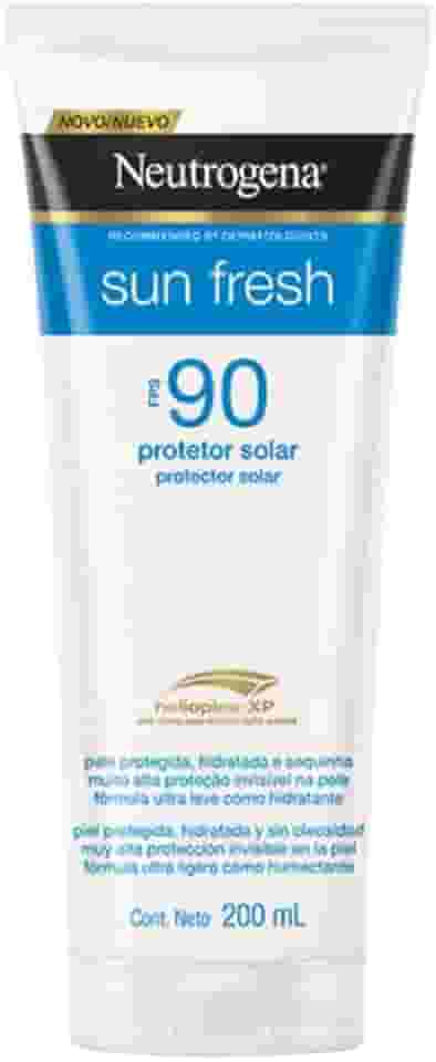Neutrogena Sun Fresh Protetor Solar Corporal FPS 90, 200ml