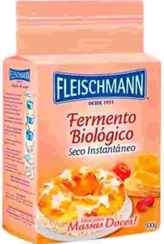 Fermento Biológico Seco Instantâneo Massas Doces Fleischmann 500g