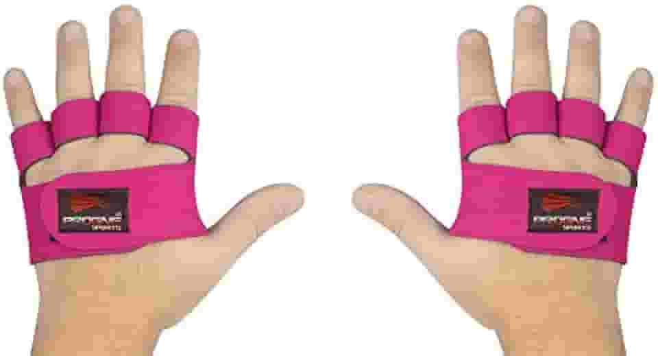 PROGNE SPORTS Mini Palma Luvas para Treinamento de Musculação e Fitness 2 Peças, Masculino e Feminino