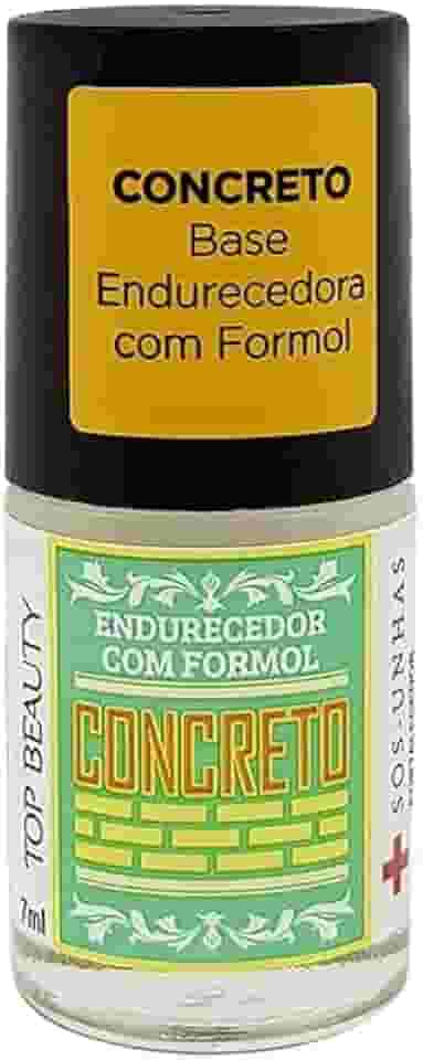 Esmalte Tratamento Top Beauty 7ml SOS Unhas - Concreto, Top Beauty