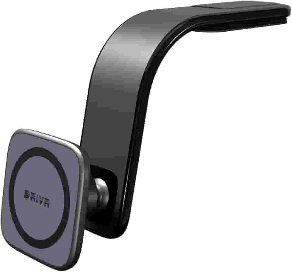 Suporte De Telefone Celular Veicular Magnético Para Carro Painel Parabrisa Ímã Magsafe Qi2 360º Flexível DRIVR