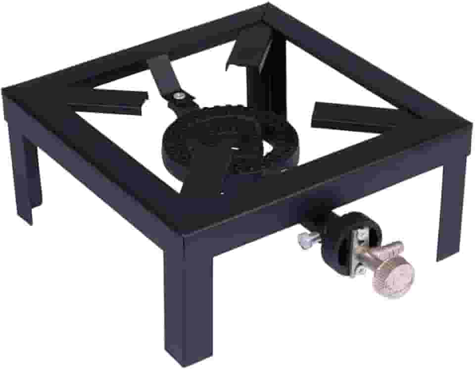 Fogareiro a gás 1 Boca Portátil Industrial Aço Mor Leve